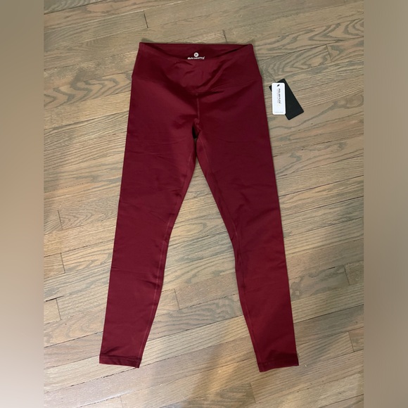90 Degree polar flex fleece lined leggings, size M. NWT. Wine colored. - Picture 2 of 3